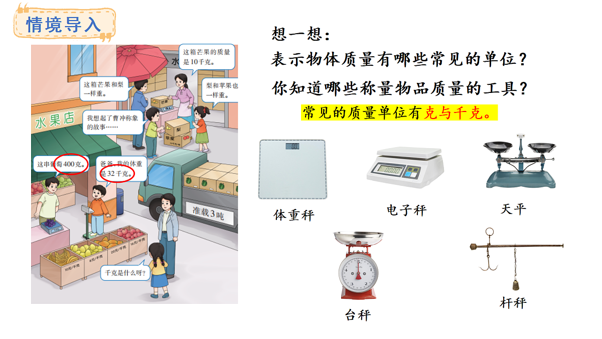 探秘曹冲称象     活动一(课件)2025-2026学年西师大版三年级数学上册第3页
