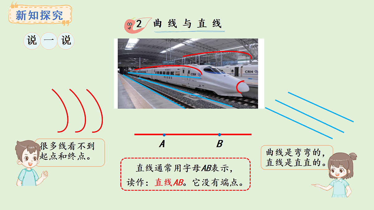 6.1  射线、线段与直线(课件)2025-2026学年西师大版三年级数学上册第5页
