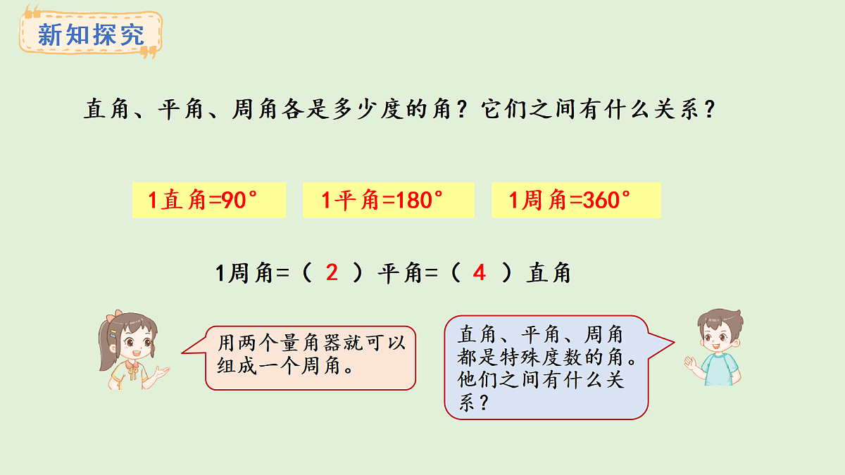 3.7 角的分类(课件)2025-2026学年冀教版三年级数学上册第6页