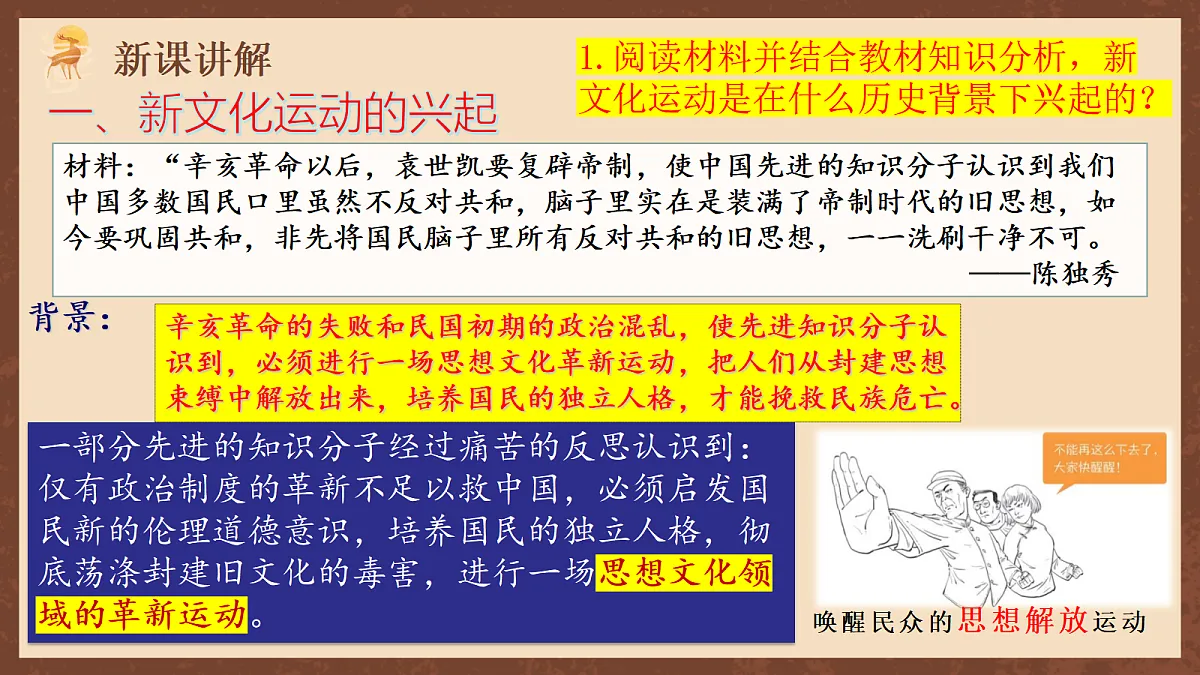 人教统编版历史八上第11课《五四运动》课件第4页