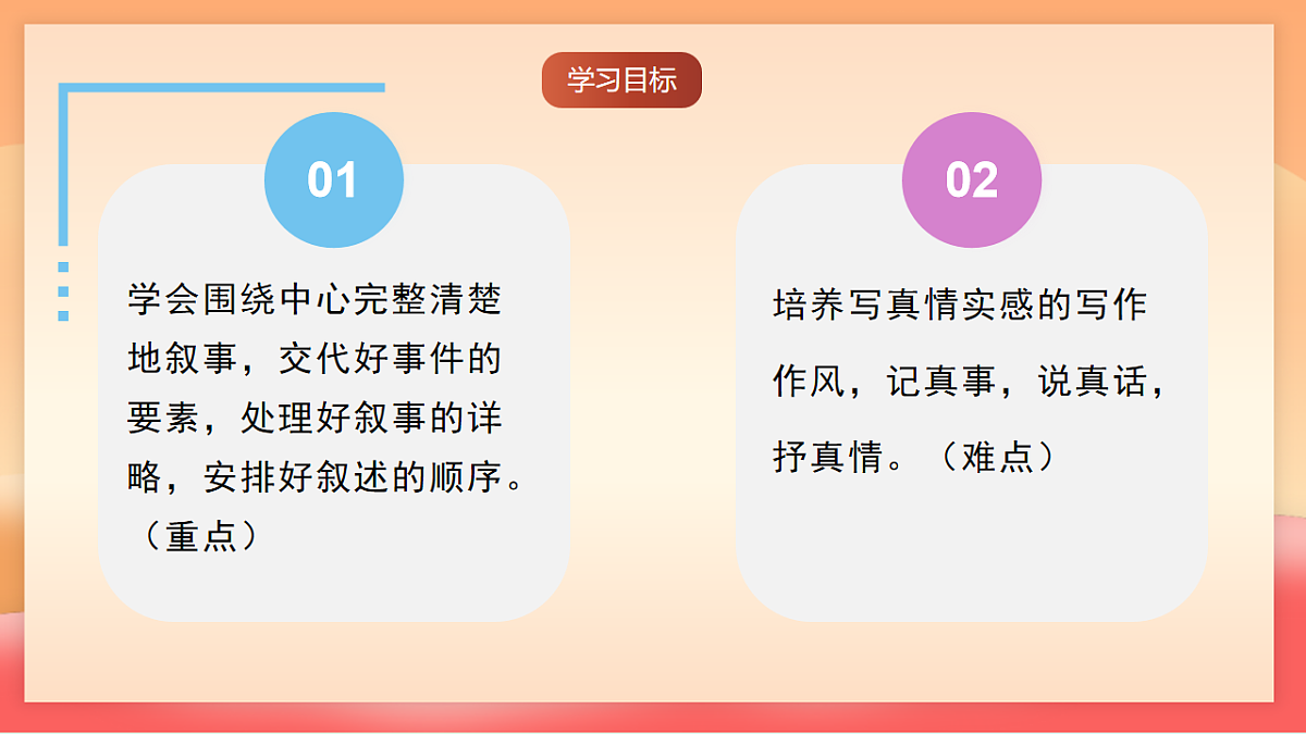 人教部编版（五四制）语文七年级上册（2024）写作 《学会记事》课件第3页