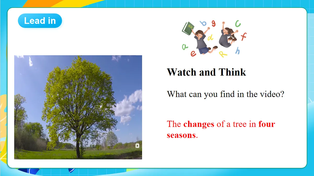 沪教牛津版（六三制三起）英语七上 Unit 3 《The seasons 》 第一课时Reading课件第3页