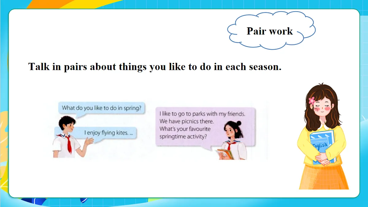 沪教牛津版（六三制三起）英语七上 Unit 3 《The seasons 》 第一课时Reading课件第5页