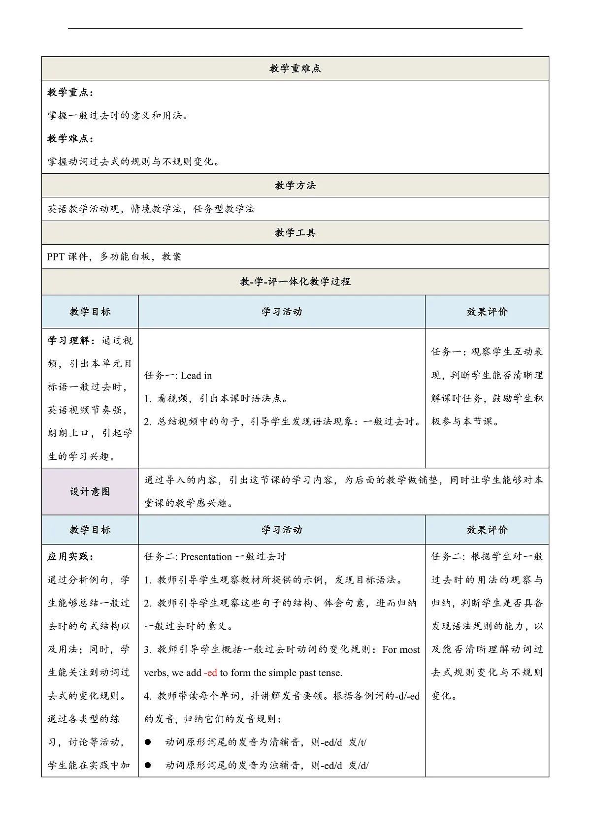 沪教牛津版（六三制三起）英语七上Unit 7 《Fun after school 》第3课时 Grammar教学设计第2页