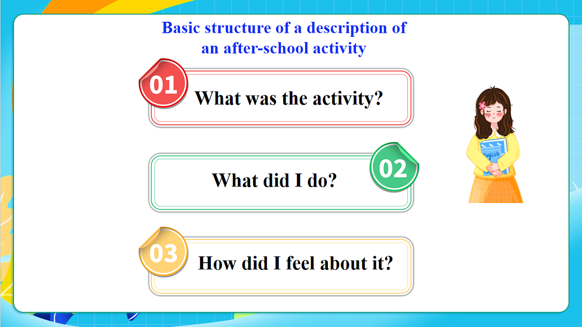 沪教牛津版（六三制三起）英语七上Unit 7 《Fun after school 》第4课时Writing课件第7页