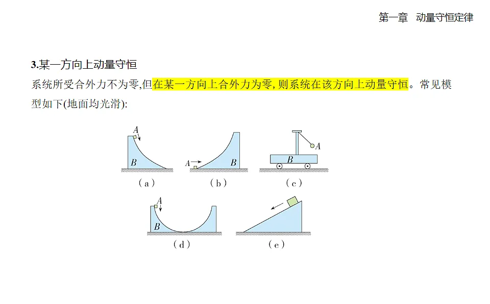 1.3动量守恒定律知识点串讲课件-人教版高中物理高二上学期第8页
