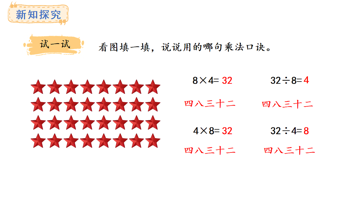 苏教版数学二年级上册3.3 8的乘法口诀及求商（课件）第7页
