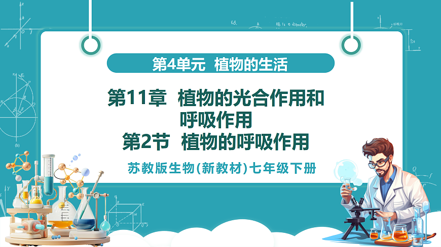 4.11.2 植物的呼吸作用（教学课件）第1页
