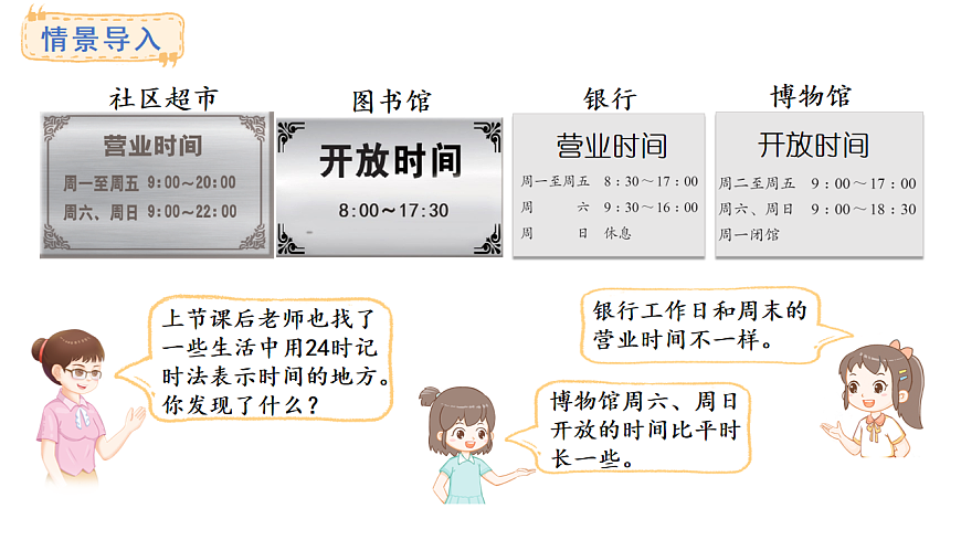 苏教版数学三年级上册2.经过多长时间 课件第2页