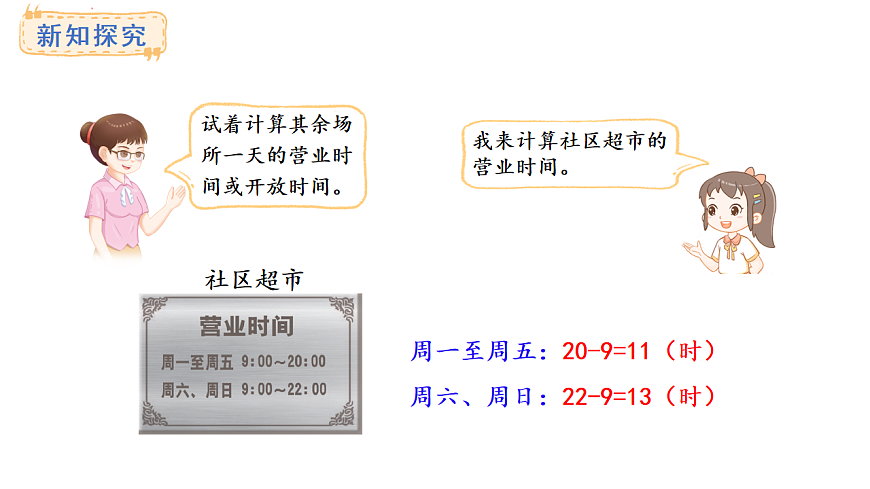 苏教版数学三年级上册2.经过多长时间 课件第6页