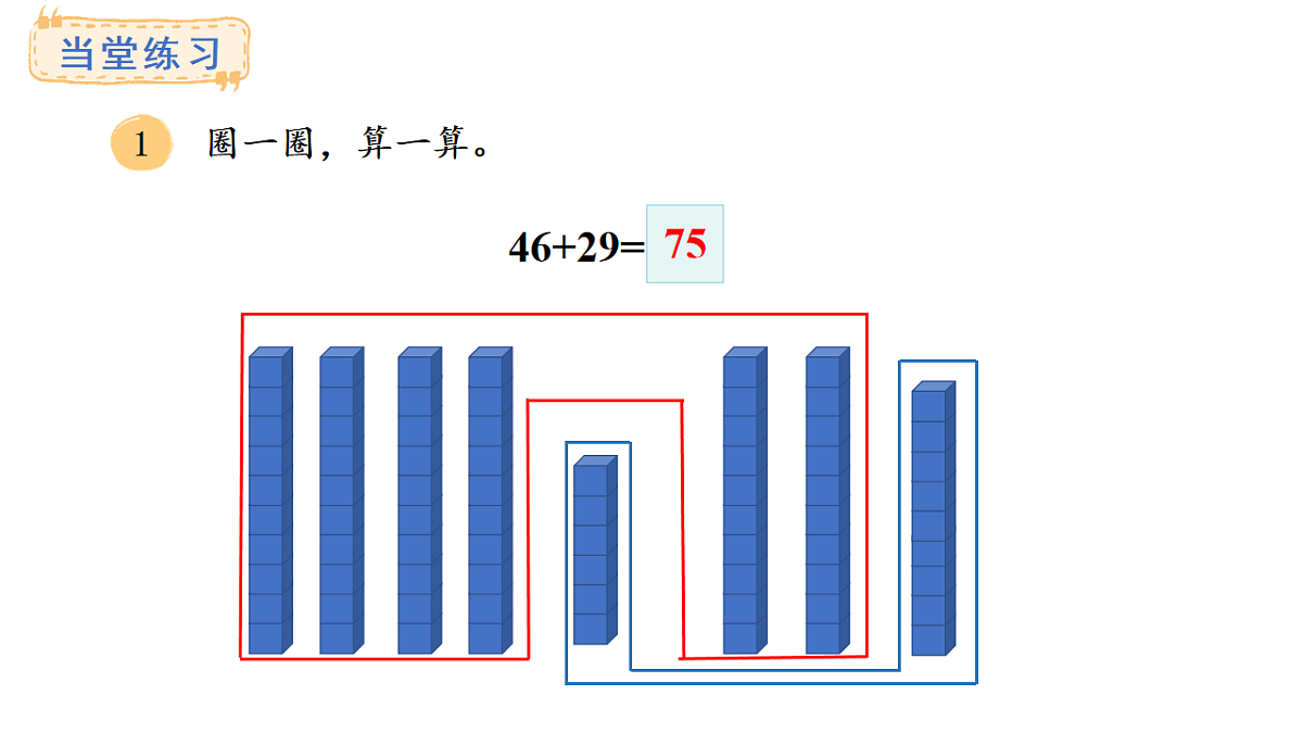 苏教版数学二年级上册5.2 进位加法（课件）第7页