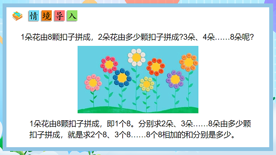 （2025新教材）人教版数学二年级上册5.2《8的乘法口诀》PPT课件第4页