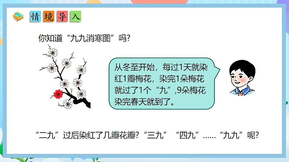 （2025新教材）人教版数学二年级上册5.3《9的乘法口诀》PPT课件第4页