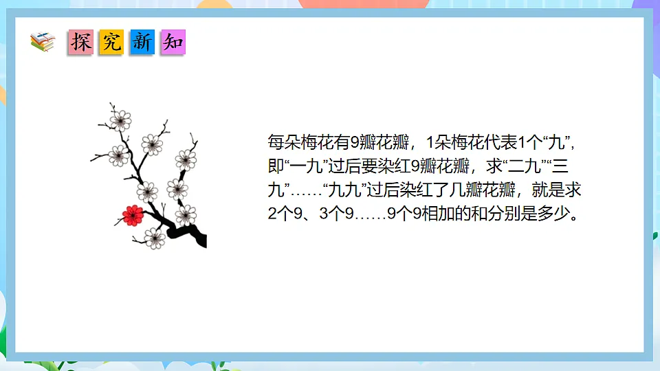 （2025新教材）人教版数学二年级上册5.3《9的乘法口诀》PPT课件第5页
