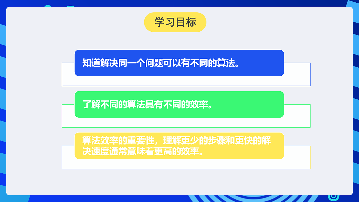 人教版（2024）信息技术五年级全一册第14课《算法效率比一比》课件第3页