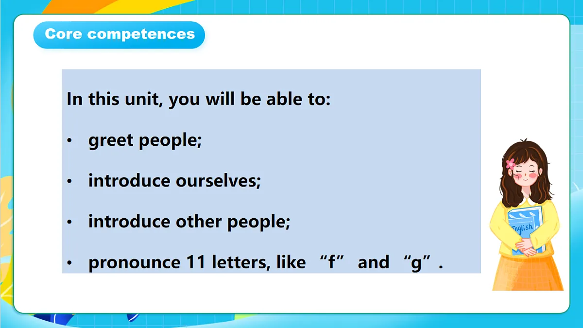 粤教沪外版英语三上Unit 1 《Nice to meet you》 Lesson 1 Hello! 课件第2页