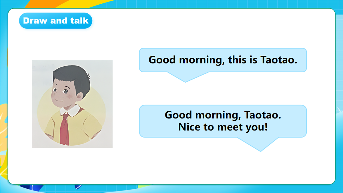 粤教沪外版英语三上Unit 1 《Nice to meet you》 Lesson 3 How are you？课件第6页