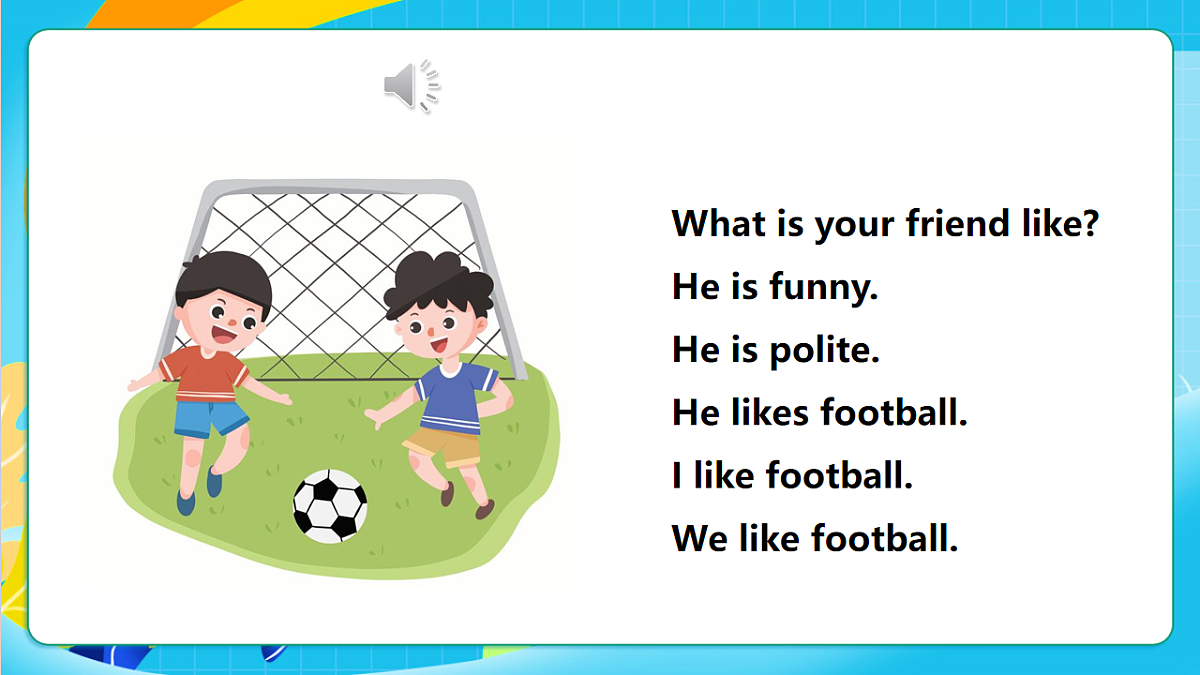 粤教沪外版英语三上Unit 3《Our friends》 Lesson 3 What is a good friend？课件第5页