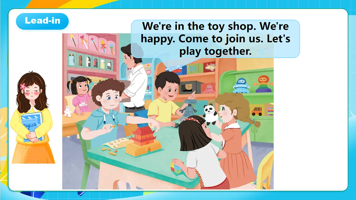 粤教沪外版英语三年级上册Unit 5《 Our toys 》 Lesson 1 Welcome to my toy shop 课件第3页