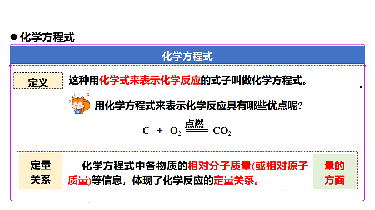 人教版（五四制）化学八年级全册课题2《 化学方程式》 第1课时（同步课件）第8页