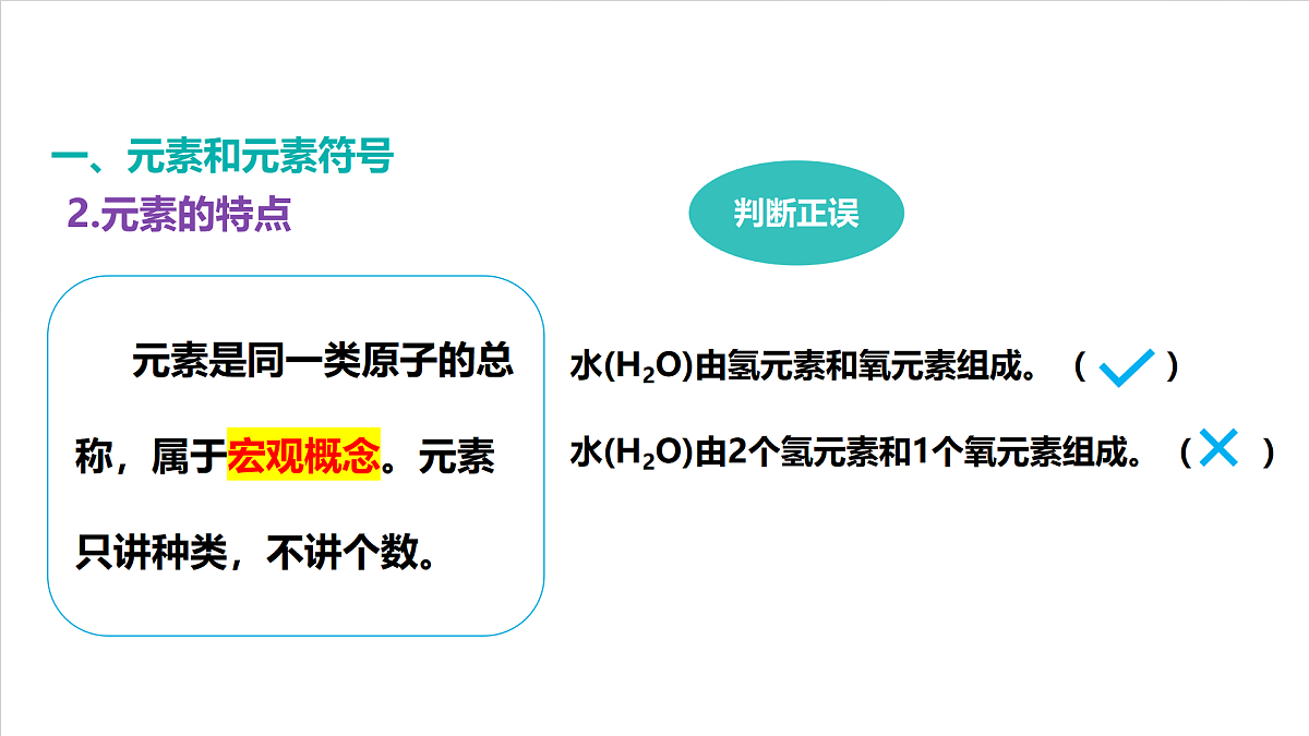 仁爱科普版化学九上3.3 《物质组成的表示》（同步课件）第6页