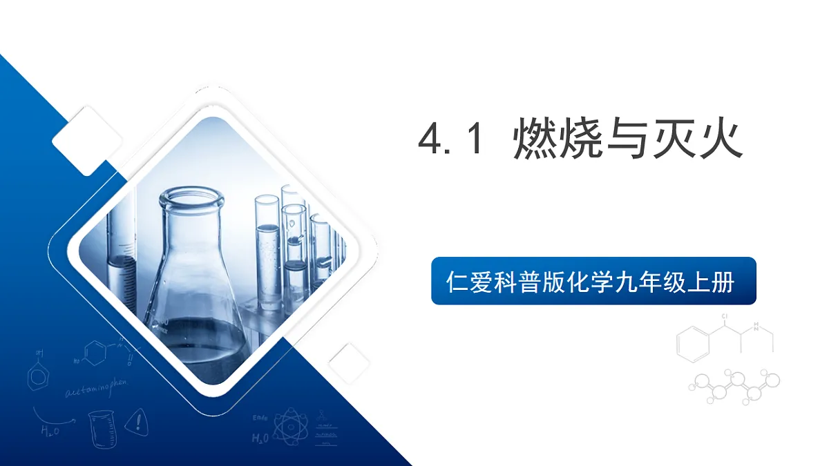 仁爱科普版化学九上4.1 《燃烧与灭火》（同步课件）第1页