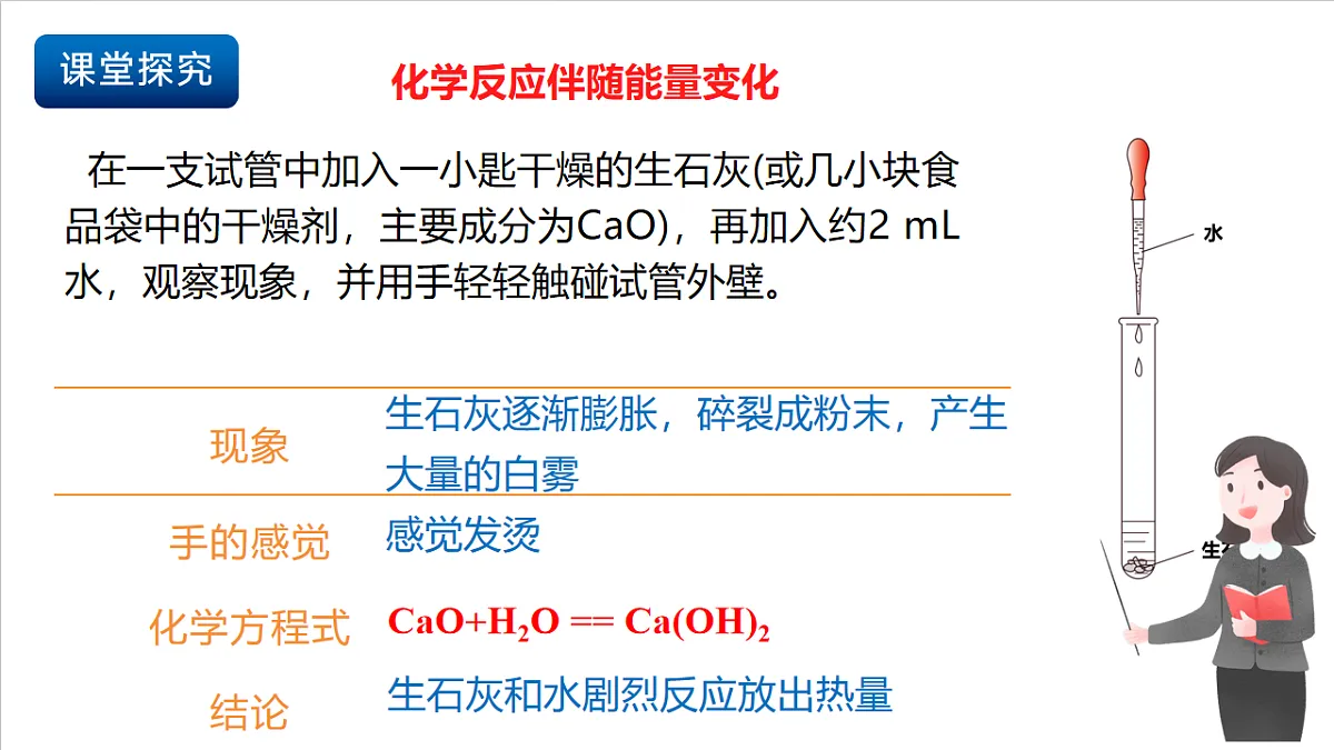 仁爱科普版化学九上4.2 《化学反应中的能量变化》（同步课件）第4页