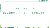 初中化学鲁教版九年级下册期末专题复习(一)(第一、二单元整合复习)课件