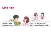 Unit 2 My friends Part B  課件2025-2026學(xué)年度人教PEP英語(yǔ)四年級(jí)上冊(cè)