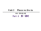 Unit 3  Places we live in Part A 課件 人教PEP英語四年級上冊