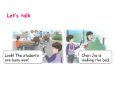 Unit 4 Helping in the community Part B  課件 人教PEP英語四年級上冊