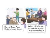 Unit 4 Helping in the community Part B  課件 人教PEP英語四年級上冊