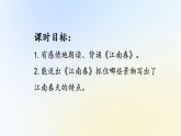 统编版（五四学制）（2024）六年级语文上册11古代诗歌三首《江南春》教学课件