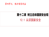 12.1 認(rèn)識(shí)國(guó)家安全（課件）2025-2026學(xué)年人教版八年級(jí)道德與法治上冊(cè)