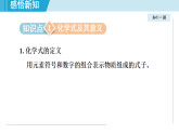 人教版九年级化学  4.3 物质组成的表示（学习、上课课件）