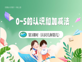 新版蘇教版小學(xué)數(shù)學(xué)一上  第一單元  0~5的認識和加減法-第三課時《認識幾和第幾》 課件