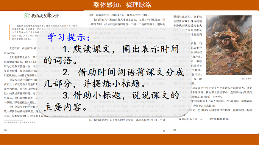 【核心素养目标】部编版小学语文六上9《我的战友邱少云》课件第7页