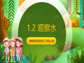 粵教粵科版（2024）科學(xué)二上 1.2《觀察水》課件