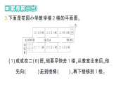 小學數(shù)學新人教版二年級上冊校園小導游第2課時　校園小導游作業(yè)課件（含答案）（2025秋新版）