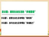 新統(tǒng)編版初中道法八上 1-1-1《認識社會生活》課件