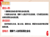 新統(tǒng)編版初中道法八上 1-2-1《人的社會化》大單元教學(xué)課件