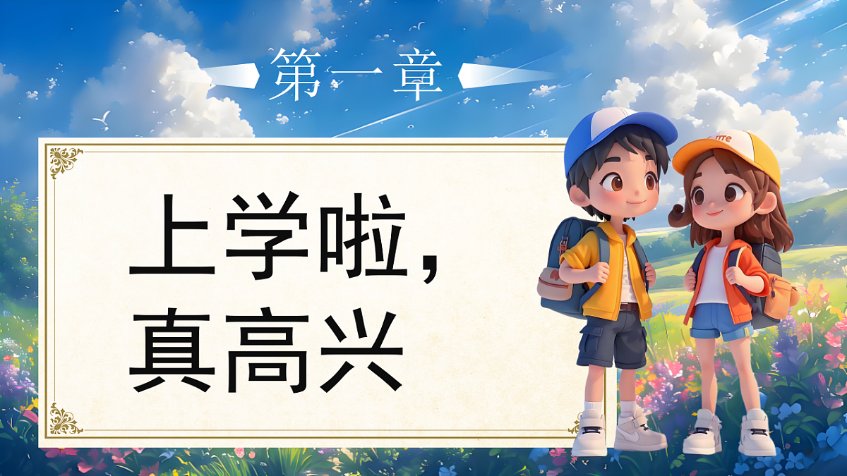 01开开心心上学去第1课时课件+教案第3页