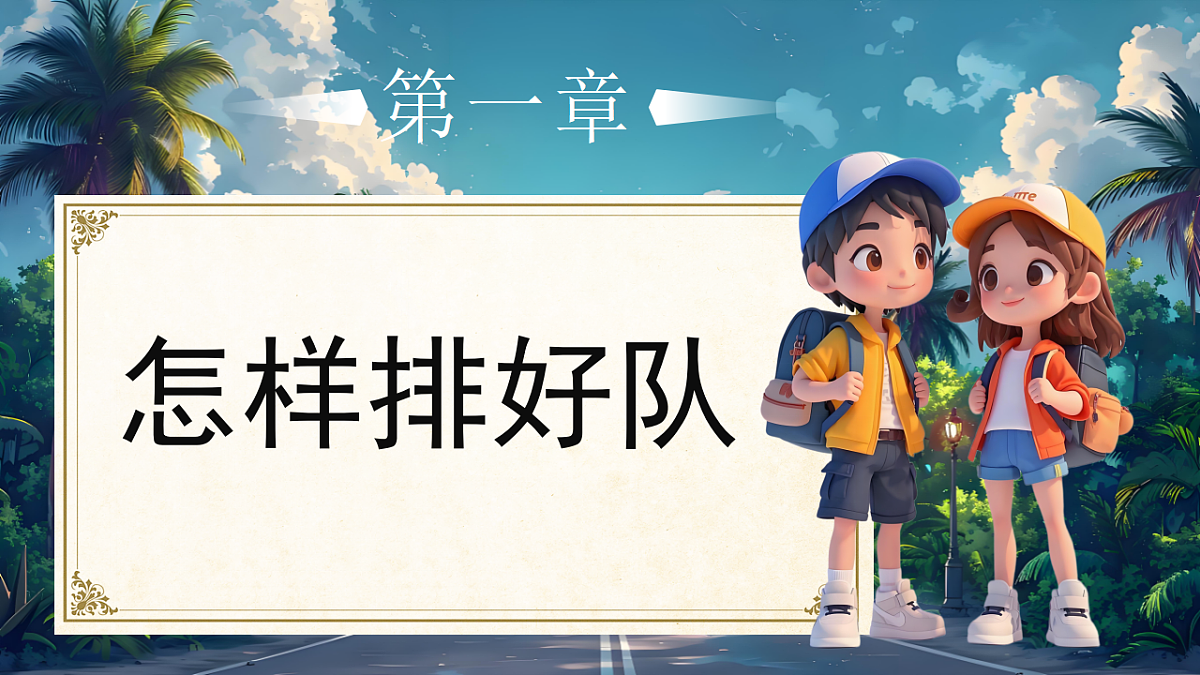 16大家排好队第2课时课件+教案第3页