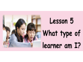 冀教版（2024）英语八年级上册  Unit 4  Being a good learner Lesson 5 What type of learner am I（课件）
