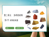 冀人版（2024）科学三年级上册 2.4 材料的来源（课件）