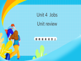 冀教版英语四上 Unit 4 Jobs 单元复习  课件