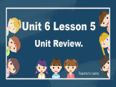 冀教版（三起）小学英语三年级上册Unit6  Lesson 5 Unit Review课件