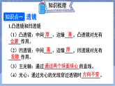 （24人教版）八年级物理上册第五章 透镜及其应用复习和总结 课件
