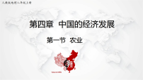 初中地理人教版(2024)八年级上册(2024)第一节 农业教学ppt课件
