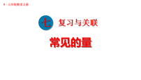 小学数学人教版（2024）三年级上册（2024）七 复习与关联整理复习常见的量图片ppt课件